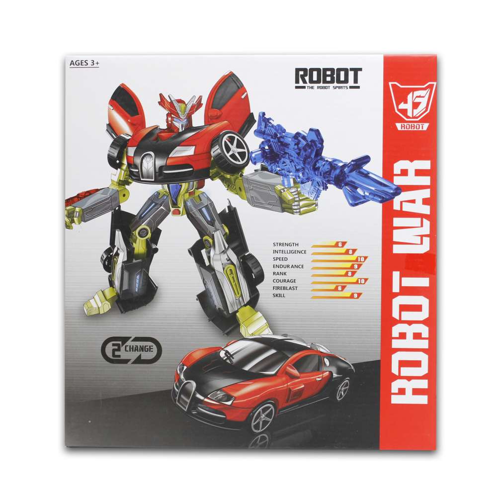 Transforming Super Robot Toy – 2 Modes for Kids – Fun Action Play