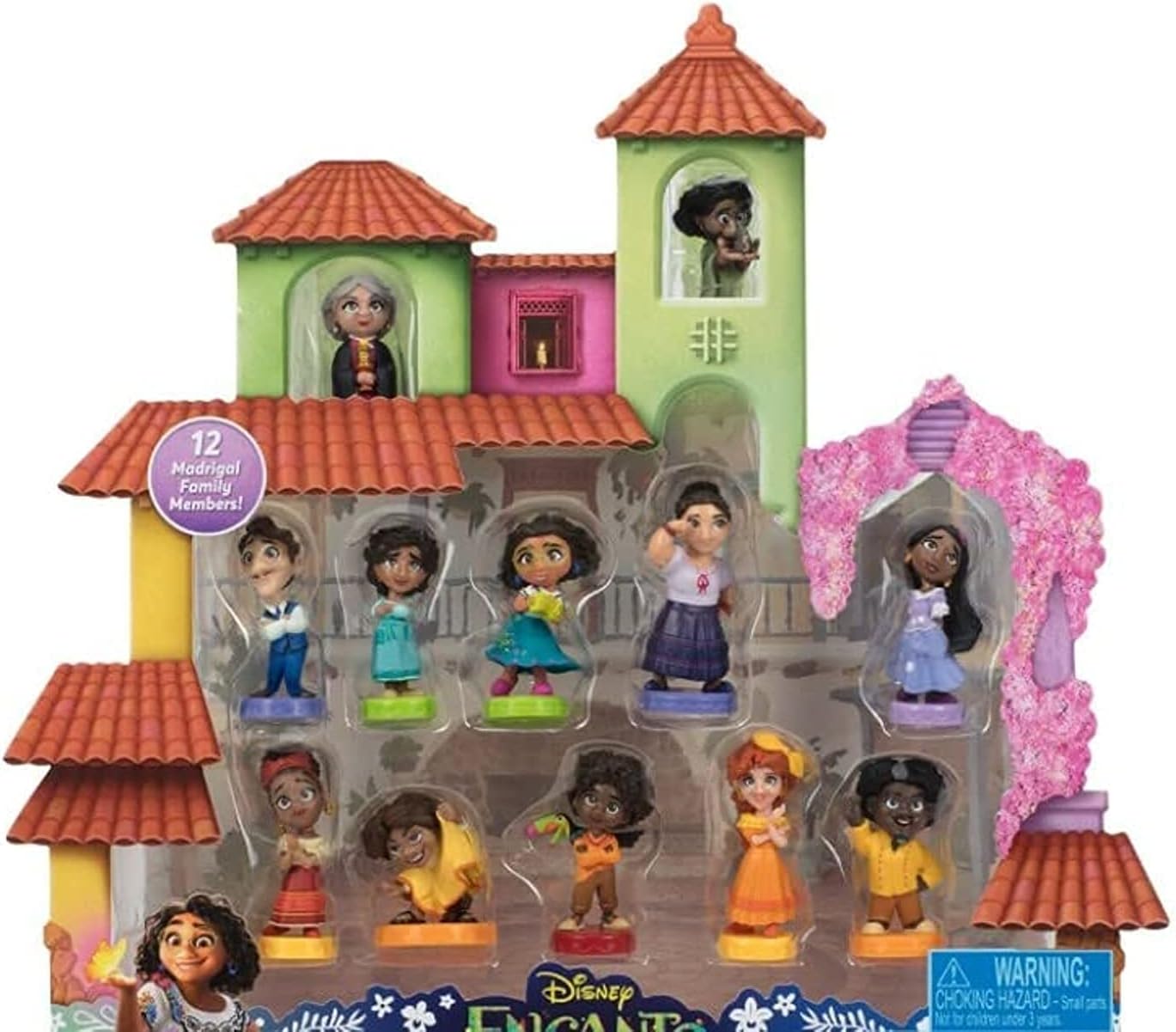 Disney Encanto Mi Familia 12 Mini Figure Set – Collectible Family Character Toys