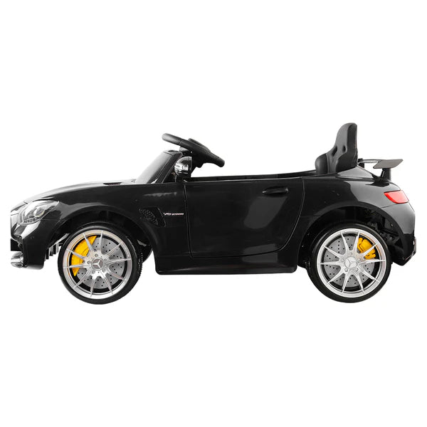 Kids Ride-On Car Mercedes-Benz AMG GT R - Electric Black Toy Vehicle