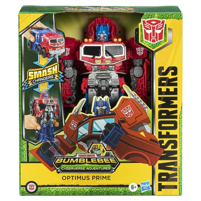 Transformers Bumblebee Cyberverse Adventures Optimus Prime Collectible Figure