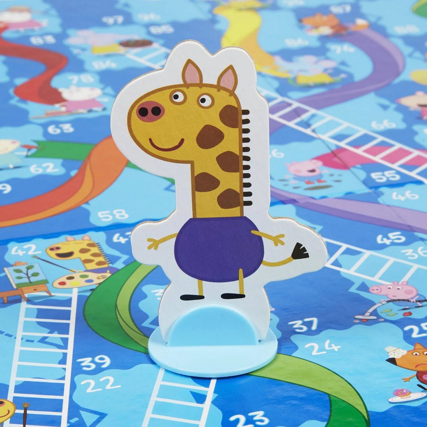 Hasbro Chutes and Ladders Peppa Pig Edition Board Game for Kids Family Fun