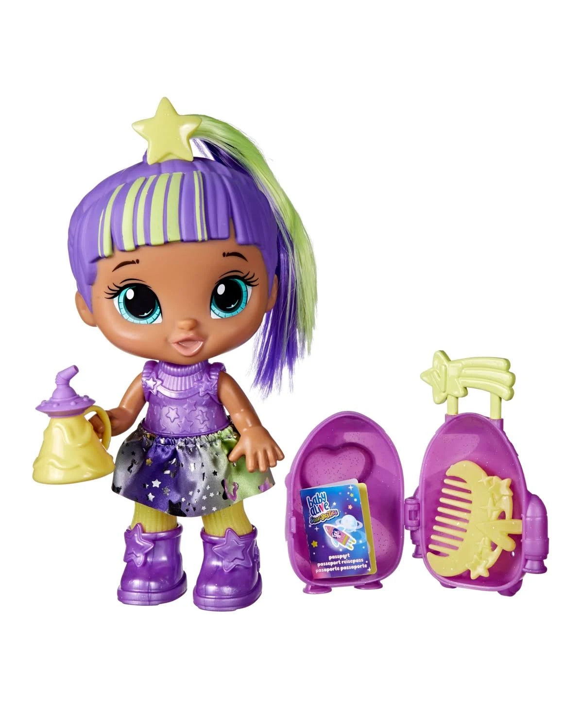Baby Alive Star Besties Lovely Luna Doll - Interactive Baby Doll