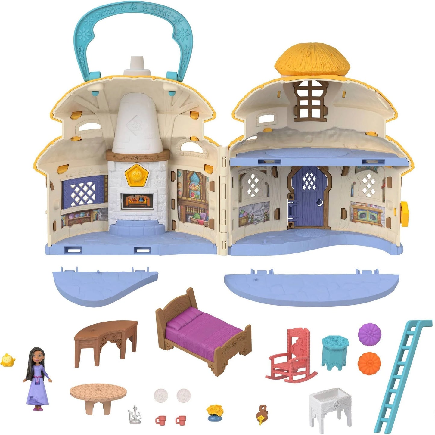 Disney Wish Cottage Playset & Asha Mini Doll