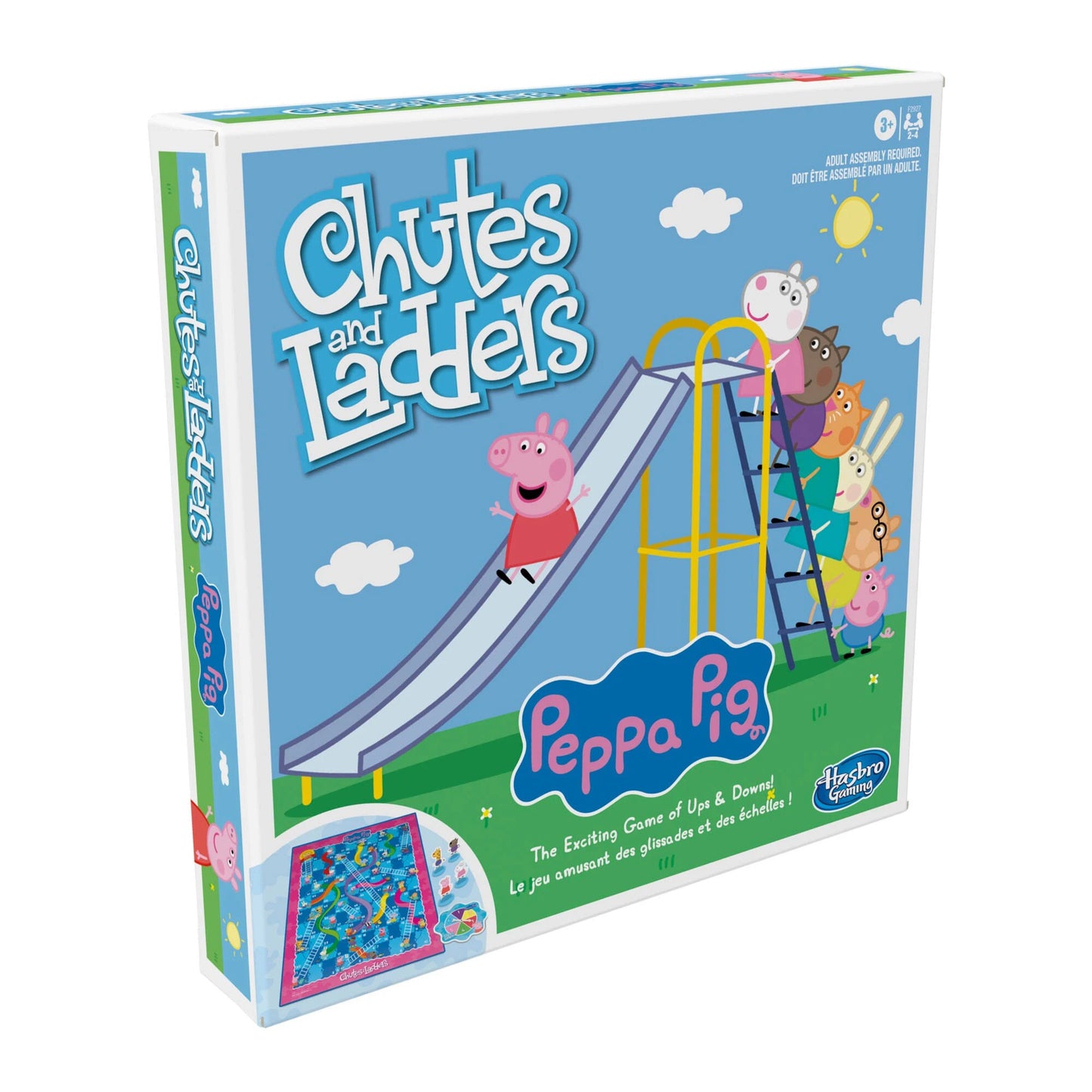 Hasbro Chutes and Ladders Peppa Pig Edition Board Game for Kids Family Fun