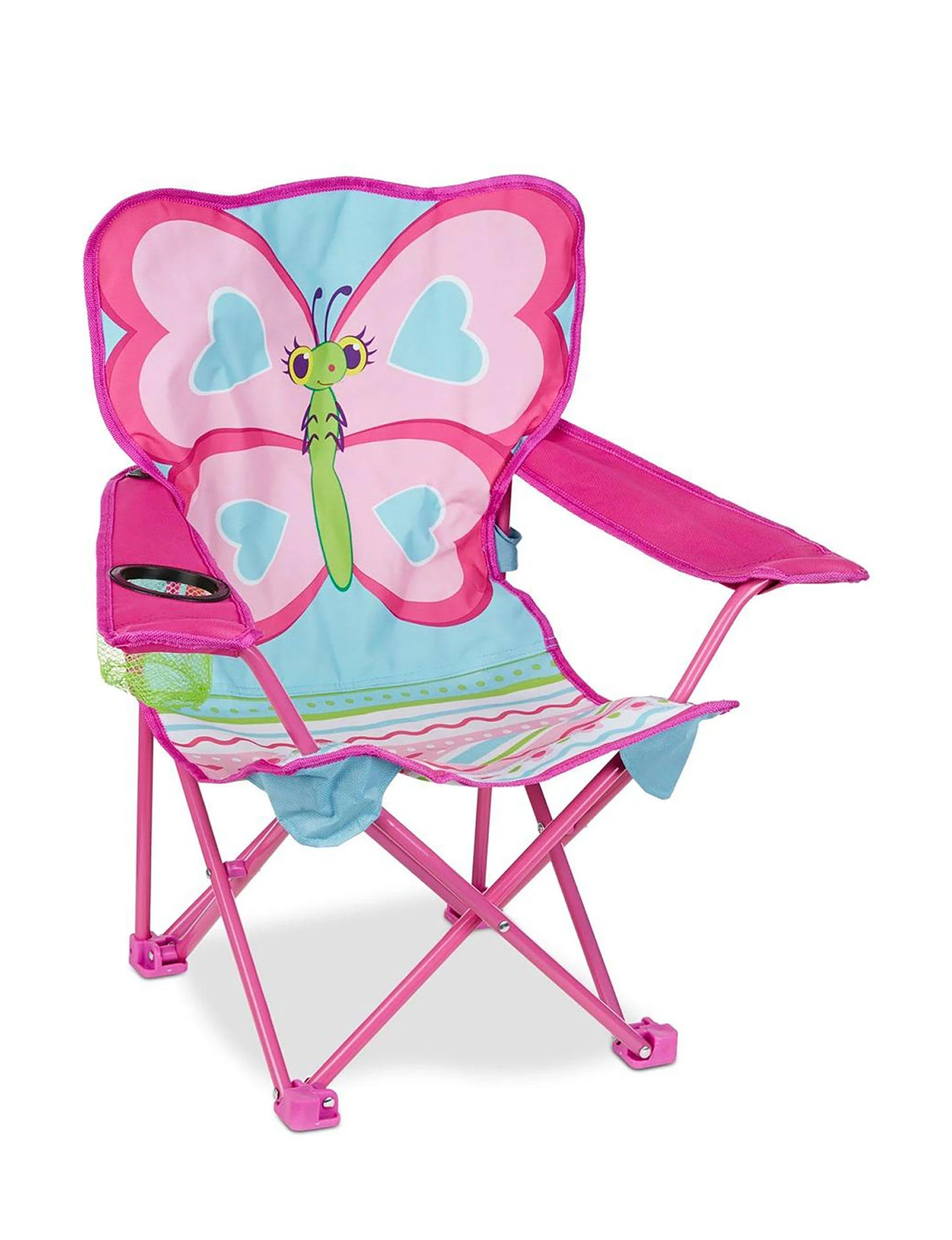 Melissa & Doug Butterfly Chair-Bright and Fun Kids' Seating for Indoor & Outdoor