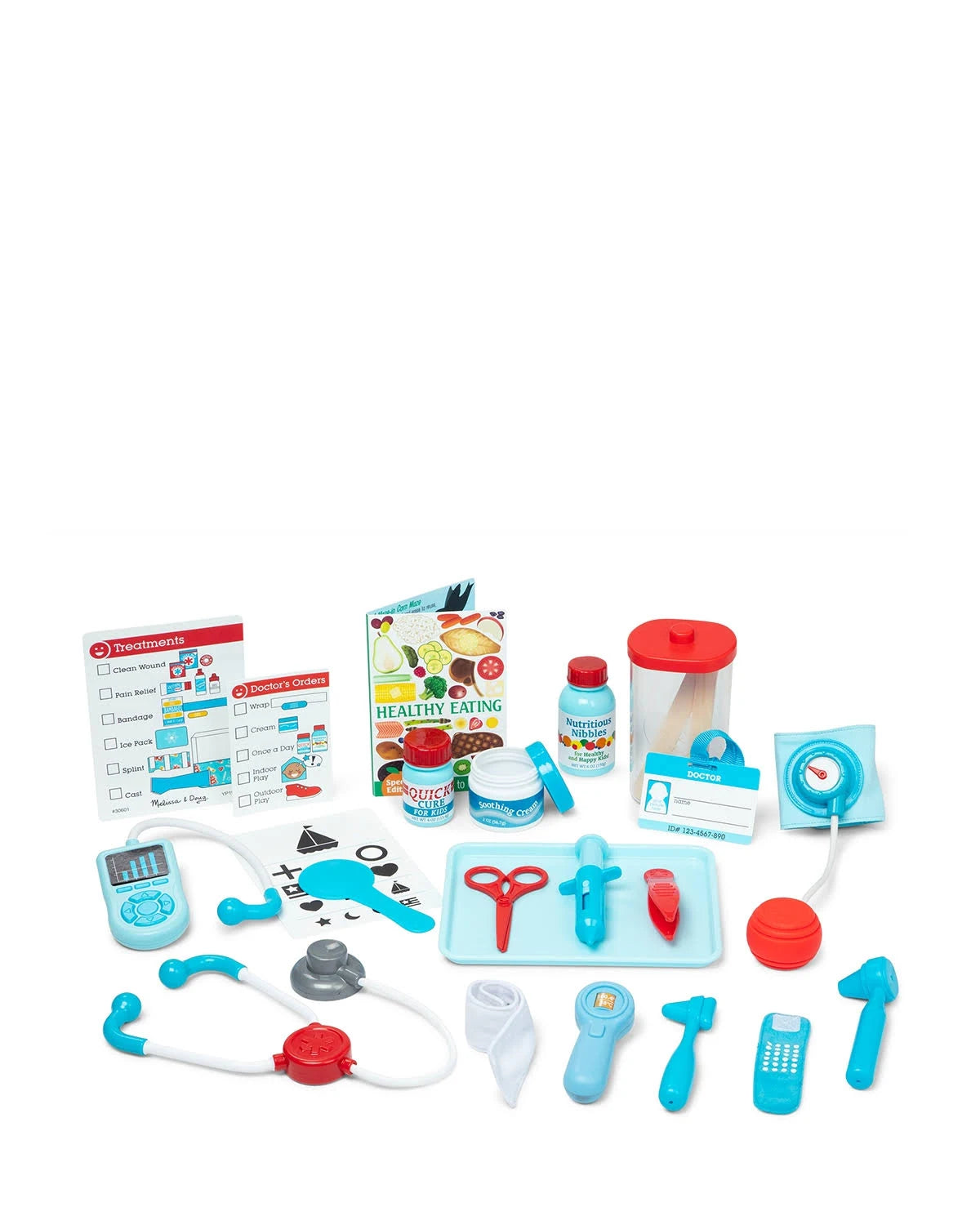 Melissa & Doug Get Well Doctor's Kit PlaySet - Complete Pretend Play Medical Set