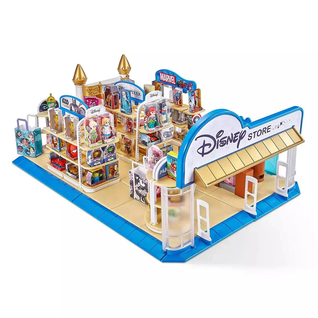 Zuru Disney 5 Surprise Mini Brands Doll Store Playset -34 Pieces Collectible Toy