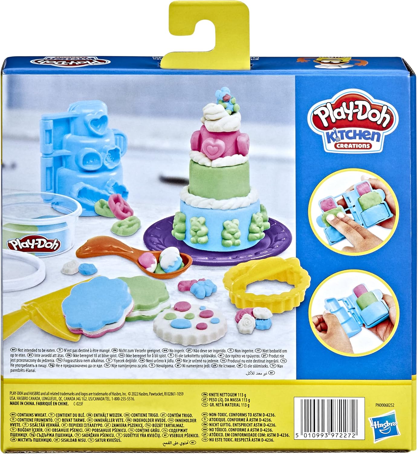 Play-Doh Kitchen Creations Set – Food Modeling Compound Toy for Kids
