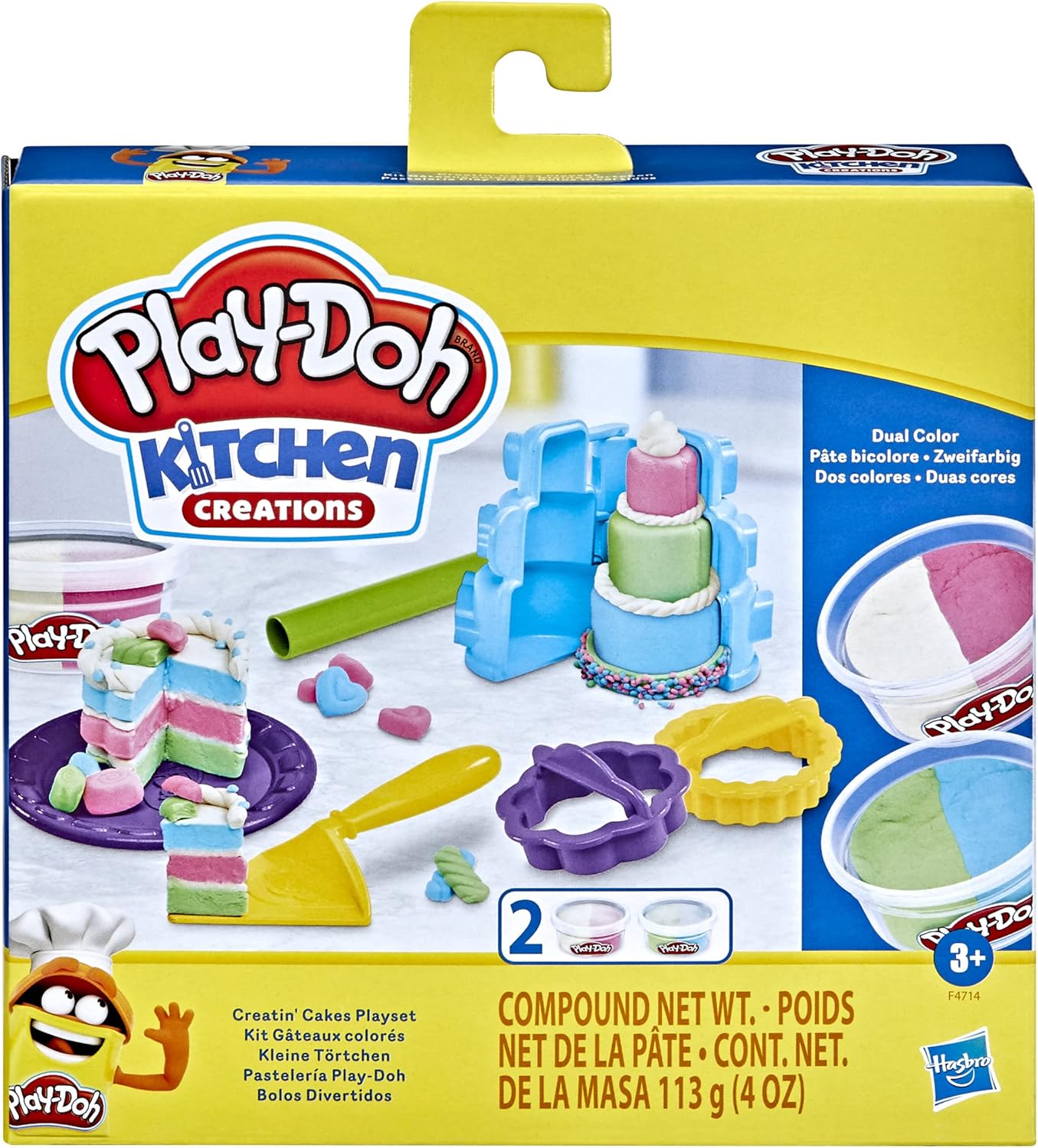 Play-Doh Kitchen Creations Set – Food Modeling Compound Toy for Kids