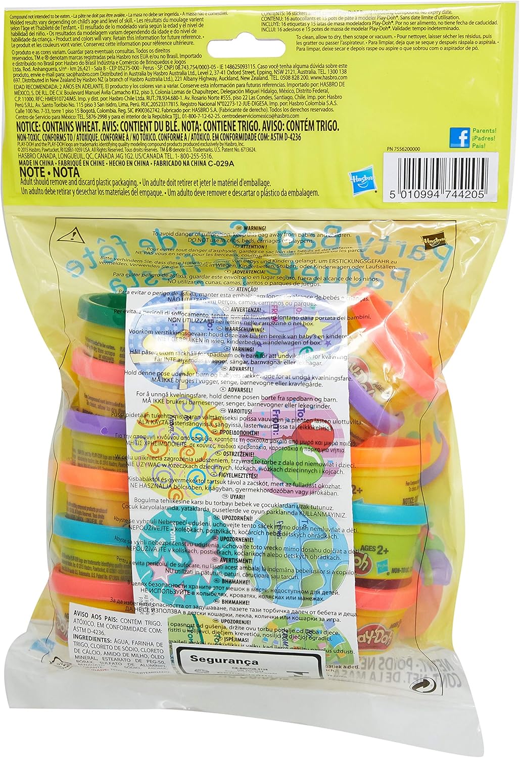Play-Doh Party Bag – 15 Mini Cans of Modeling Compound for Kids Party Favors