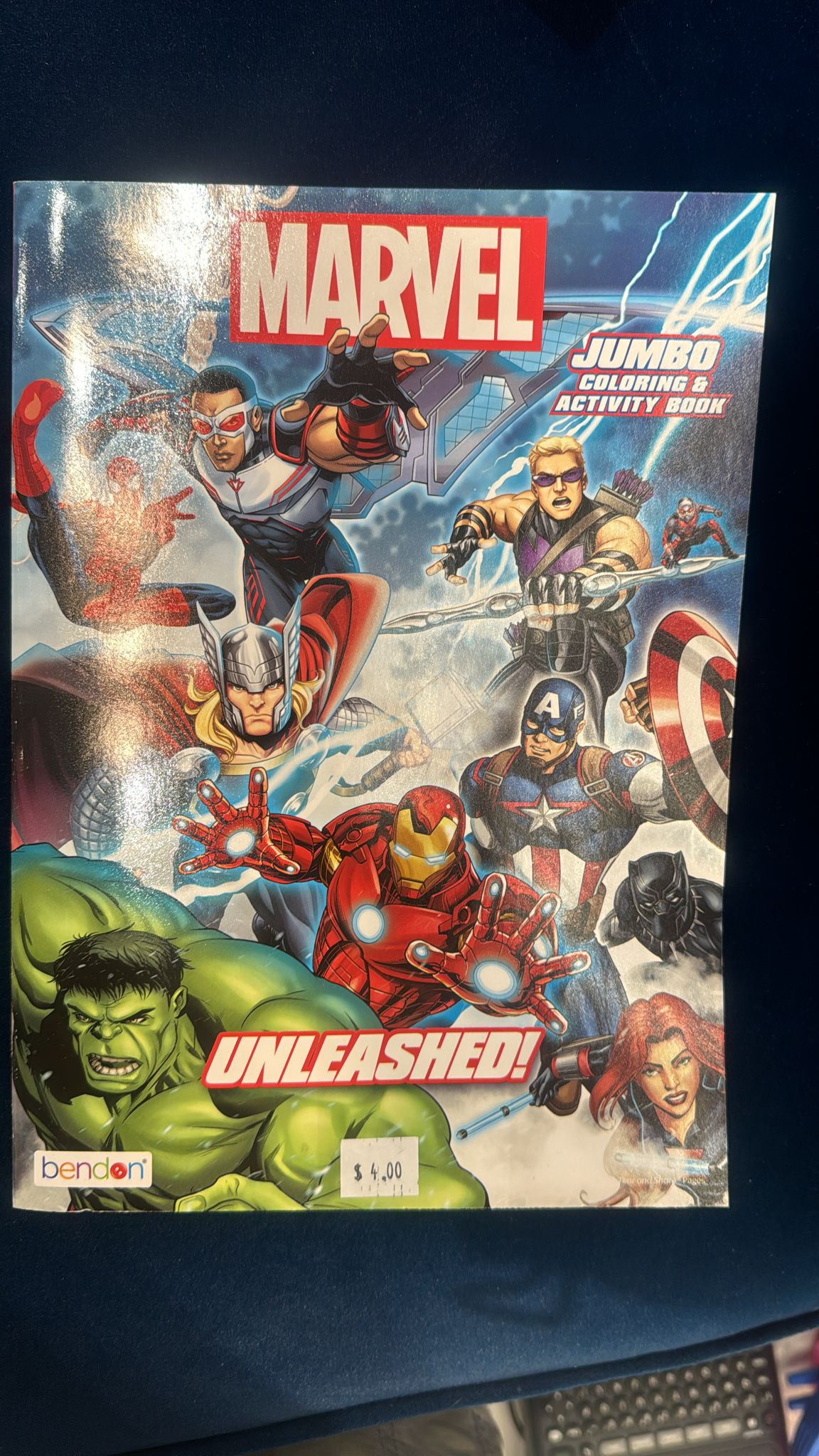 Marvel Heroes Jumbo Coloring & Activity Book | Kids Fun & Creativity