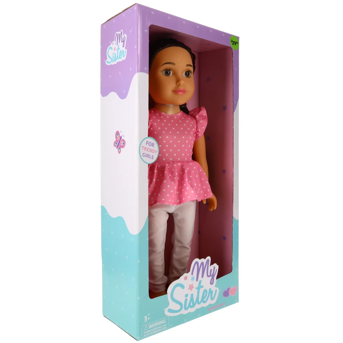 18-Inch My Sister Doll - Realistic & Poseable Toy