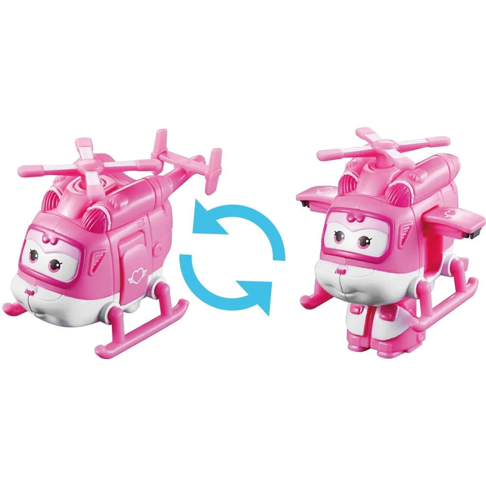 Mini Transform-a-Bots Super Wings - Dizzy and Flip Robots Set