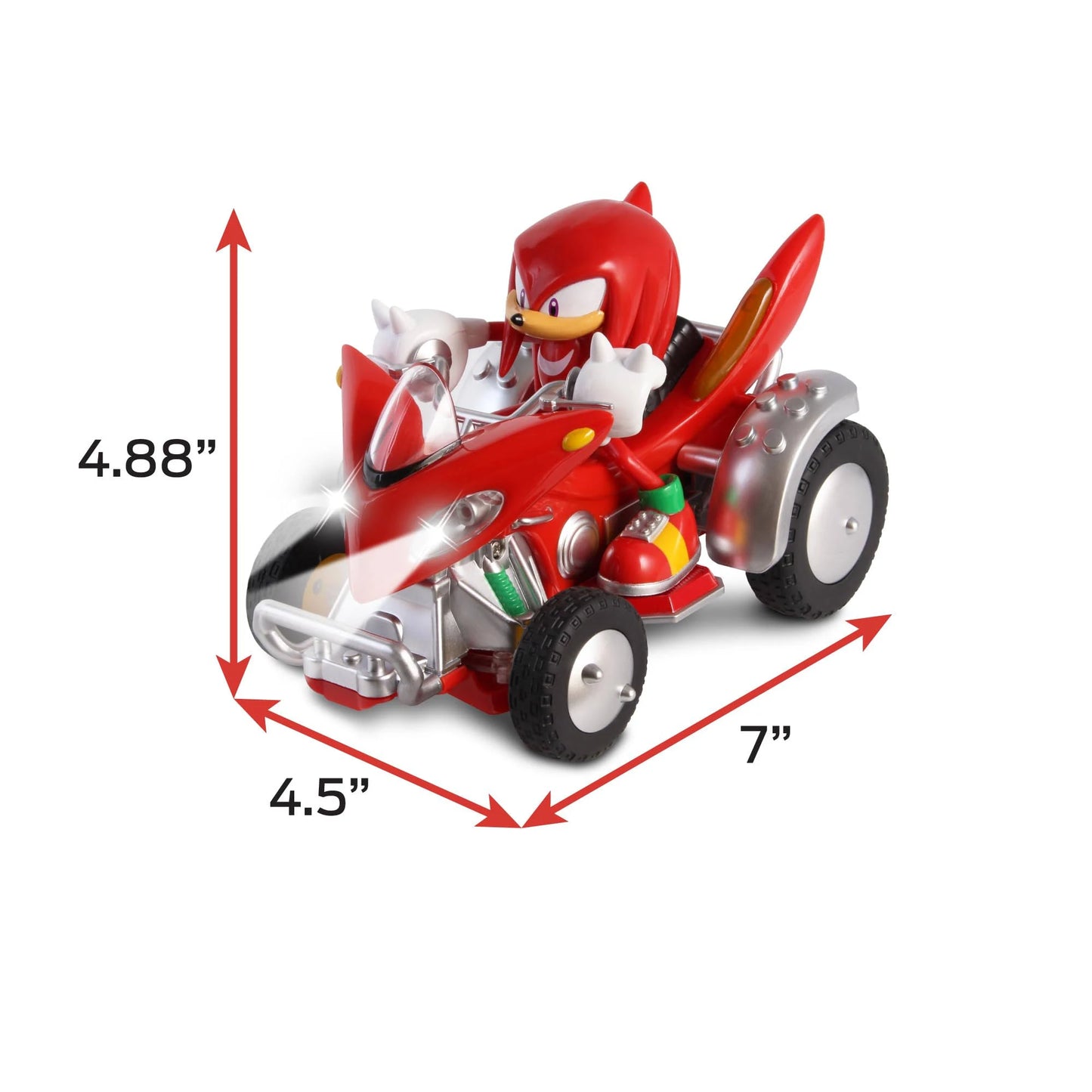 NKOK Sonic & Sega All Stars Racing Remote Controlled ATV Car - RC Toy Vehicle