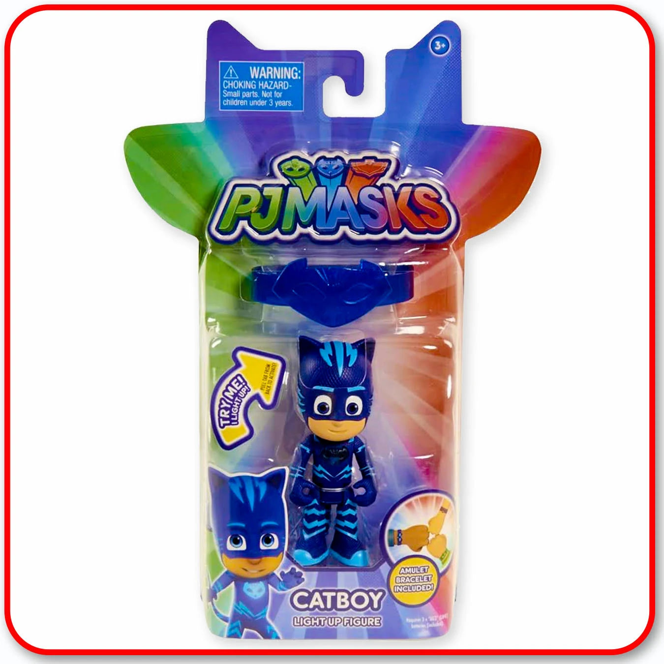 Just Play PJ Masks Figure with Amulet Wristband - Collectible Toy