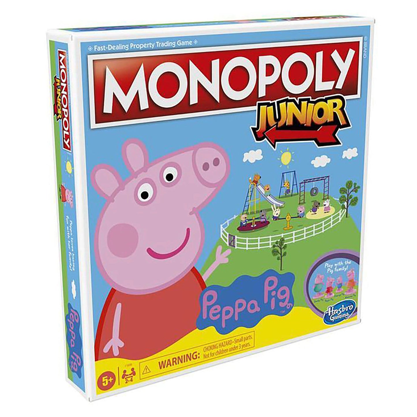 Monopoly Junior Peppa Pig Edition Board Game for Kids Family Fun Playset